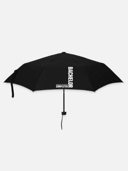 Bachelor Wirtschaftsinformatik - Regenschirm (klein) - Schwarz