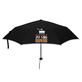 Zahnarzt Zahnhygieniker Zahnarztpraxis stomatologe - Regenschirm (klein) - Schwarz - Vorne