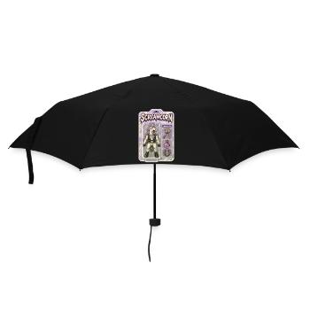 Screamcorn Unicorn Krieger - Regenschirm (klein) - Schwarz - Vorne