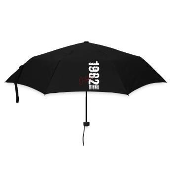 44. Geburtstag Geschenk Mann Original Oktober 1982 - Regenschirm (klein) - Schwarz - Vorne