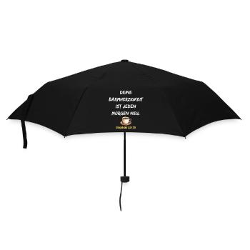 Jeden Morgen Neue Barmherzigkeit - Regenschirm (klein) - Schwarz - Vorne