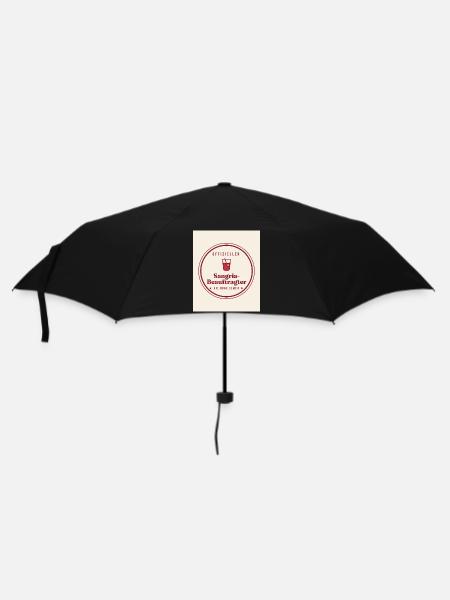 Sangria Liebe - Regenschirm (klein) - Schwarz