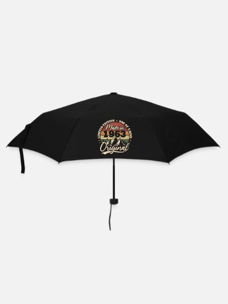 Original 1963 Vintage Rétro Cadeau D'anniversaire - Parapluie standard - noir