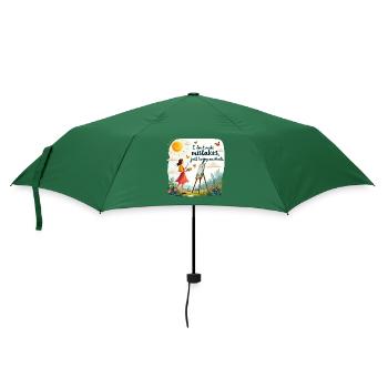 Peinture à l’huile dans la nature pour les peintres et les artistes - Parapluie standard - vert bouteille - Devant