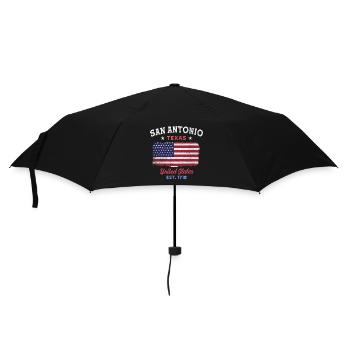 San Antonio Texas est 1718 Design for proud San - Umbrella (small) - black - Front