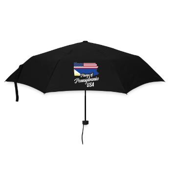 Les Philippins de Pennsylvanie conçoivent pour Proud - Parapluie standard - noir - Devant