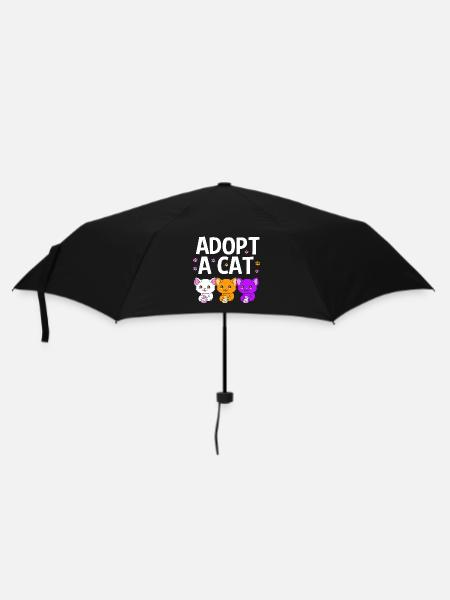 Sauvetage des animaux Droits des animaux Refuge pour animaux de sauvetage des animaux - Parapluie standard - noir