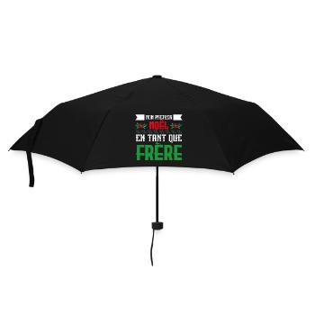 Le premier Noël en tant que frère - Parapluie standard - noir - Devant