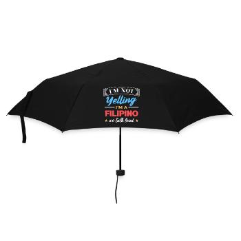 Drôle de blague parlante pour les philippins - Parapluie standard - noir - Devant