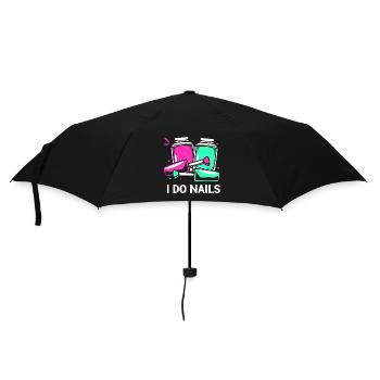 Kosmetikerin - Regenschirm (klein) - Schwarz - Vorne