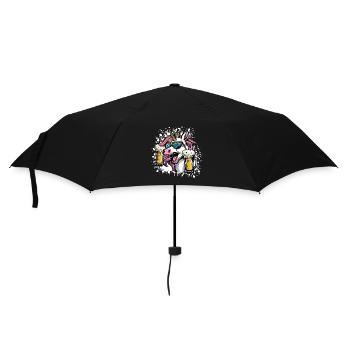 Fête de la bière Licorne - Parapluie standard - noir - Devant