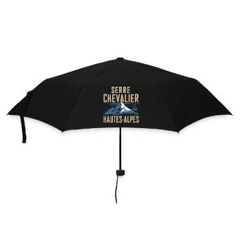 Serre Chevalier - Hautes-Alpes - Parapluie standard - noir - Devant