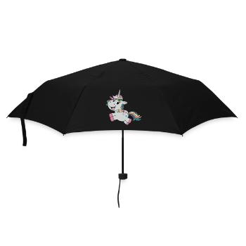 Unicorn - Umbrella (small) - black - Front