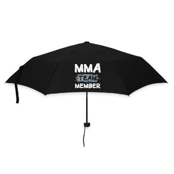 Mma Team - Regenschirm (klein) - Schwarz - Vorne