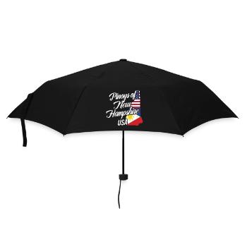 Filipinos von New Hampshire Design für Fil-Ams - Regenschirm (klein) - Schwarz - Vorne