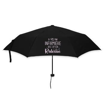 Ich bin eine Krankenschwester mit einer Beschwerdemöglichkeit - Regenschirm (klein) - Schwarz - Vorne