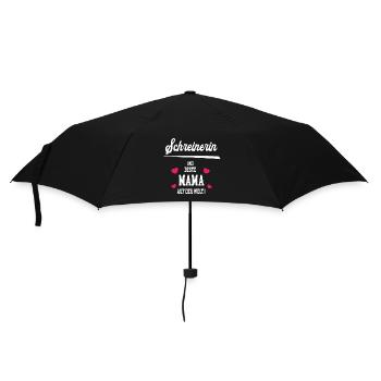Schreinerin Beste Mama Muttertag Geburtstag - Regenschirm (klein) - Schwarz - Vorne
