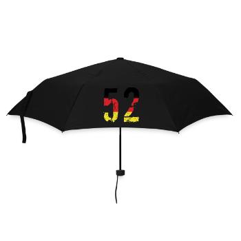 Maillot 52 Numéro Allemagne - Parapluie standard - noir - Devant
