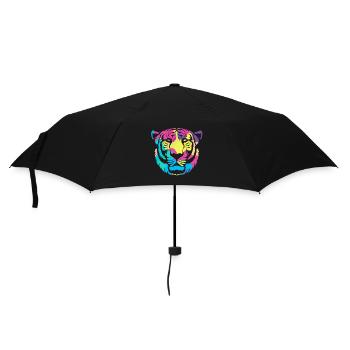 Weißer Tiger - Regenschirm (klein) - Schwarz - Vorne