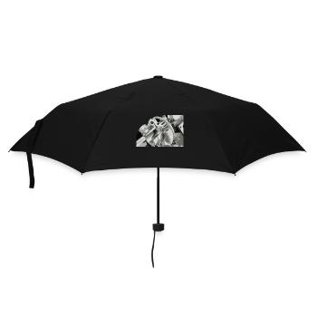 Turbocharger for the car and tuning in cross-section - Umbrella (small) - black - Front