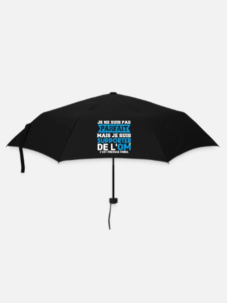 supporter football club humour football marseille - Parapluie standard - noir
