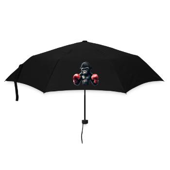 Boxer Gorilla - Umbrella (small) - black - Front
