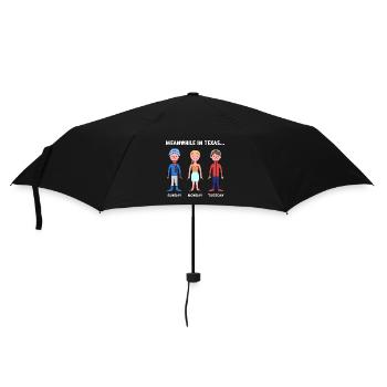 Texas Weather Change Design pour les fiers Texans - Parapluie standard - noir - Devant