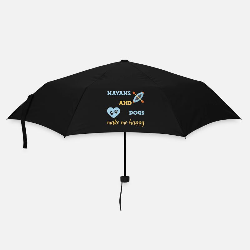Kajak Kajakfahren - Regenschirm (klein) - Schwarz