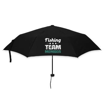 Fishing Team - Umbrella (small) - black - Front