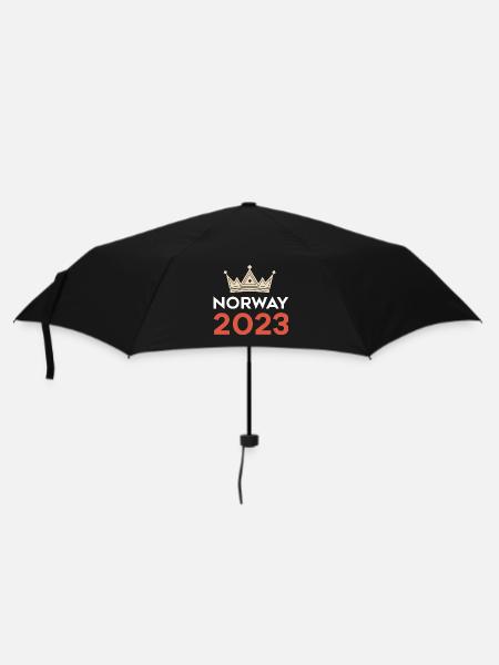 Norway 2023 - Regenschirm (klein) - Schwarz