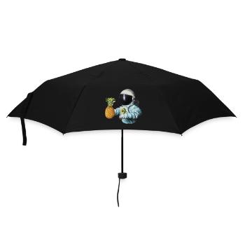 Pineapple Astronaut - Umbrella (small) - black - Front