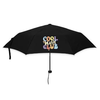 Cool Math Club Professeur de baccalauréat en mathématiques - Parapluie standard - noir - Devant