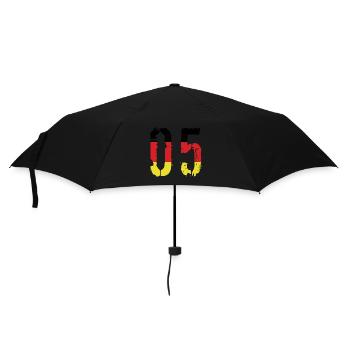 5 Number Germany Jersey - Umbrella (small) - black - Front