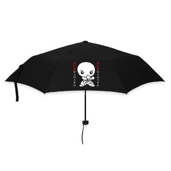 karate - Parapluie standard - noir - Devant