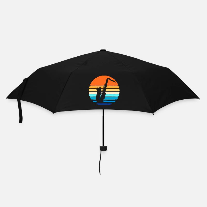 Saxophoniste saxophoniste - Parapluie standard - noir