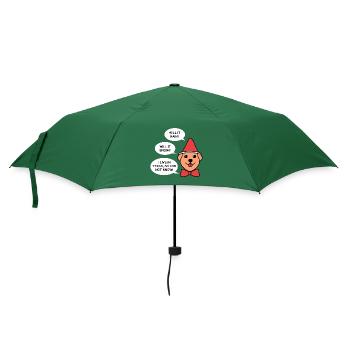 Vivre au Texas Conception météorologique pour les fiers Texans - Parapluie standard - vert bouteille - Devant
