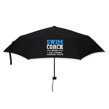 Swimming Swimmers Swimming Pool Swimming Instructors - Umbrella (small) - black - Front