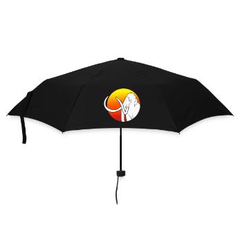 Mammouth - Parapluie standard - noir - Devant