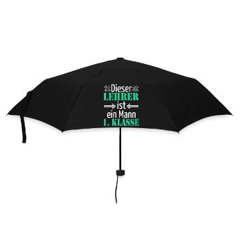 Dieser Lehrer ist ein Mann 1. Klasse - Regenschirm (klein) - Schwarz - Vorne