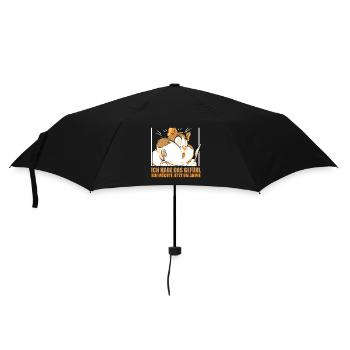 Ich habe das Gefühl ich möchte jetzt ein Anime - Regenschirm (klein) - Schwarz - Vorne