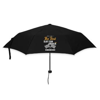 Best Slot Car Driver World Car Drag Racing Slot - Umbrella (small) - black - Front