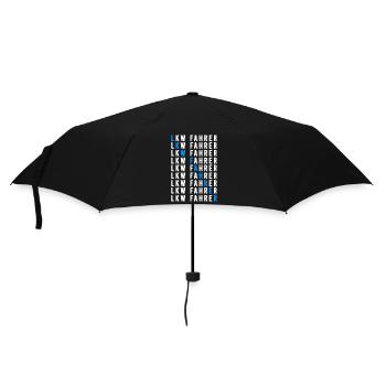 Lkw Fahrer - Regenschirm (klein) - Schwarz - Vorne