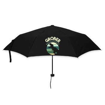 Großer Bruder Brudersaurus - Regenschirm (klein) - Schwarz - Vorne