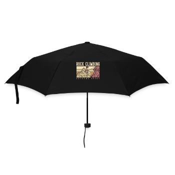 Rock Climbing Extreme Sport Escalade de vitesse - Parapluie standard - noir - Devant