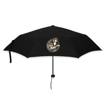 Penguins can Fly Emperor Sea Bird King Penguin - Umbrella (small) - black - Front
