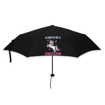 Always be a unicorn - Umbrella (small) - black - Front