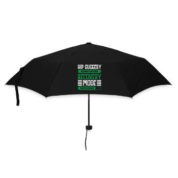 Hip Suggery completed recovery mode engaged - Regenschirm (klein) - Schwarz - Vorne