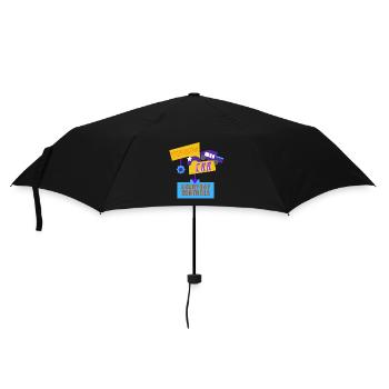 Tuning-Auto, alltägliche Kontrollen - Regenschirm (klein) - Schwarz - Vorne