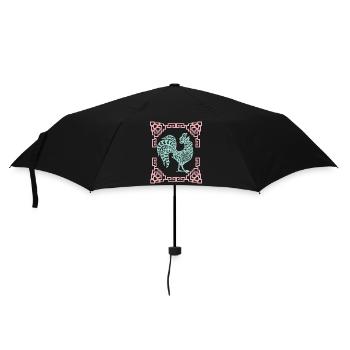 Année du Coq, Horoscope chinois Chine - Parapluie standard - noir - Devant