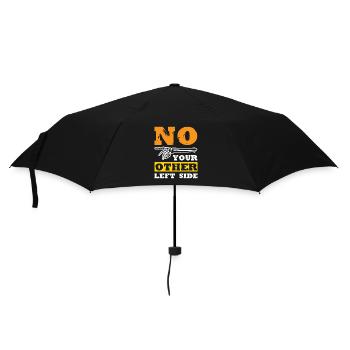 No your other left side - Regenschirm (klein) - Schwarz - Vorne